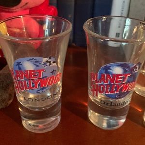 5 collectors shot glasses